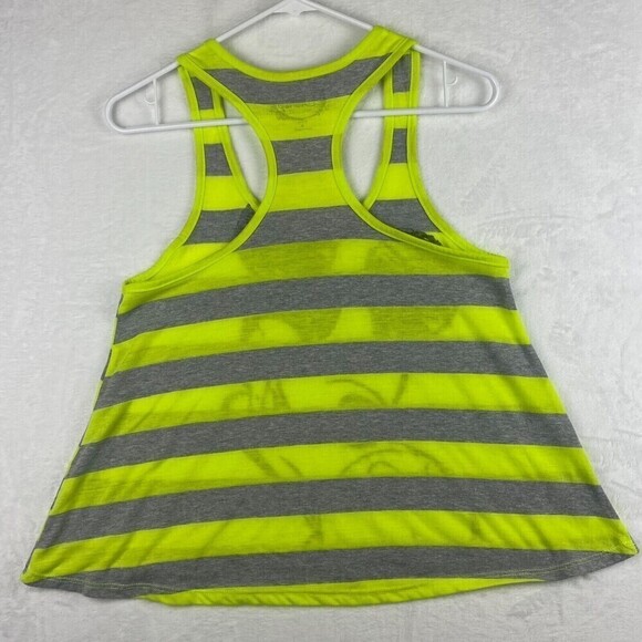 Disney Tank Top Womens Medium Mickey Mouse Gray Green Sleeveless Top Lightweight - Picture 3 of 8